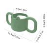 Dual Handles Bottle Handle Sleeve Silicone Cup Holder for Dr. Brown’s 8 Oz/4 Oz Baby Feeding