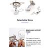 Widesea Camping Gas Burner Backpack Stove Cylinder Portable Supplies Stove Outdoor Travel Gear Cookware Equipment Accessories