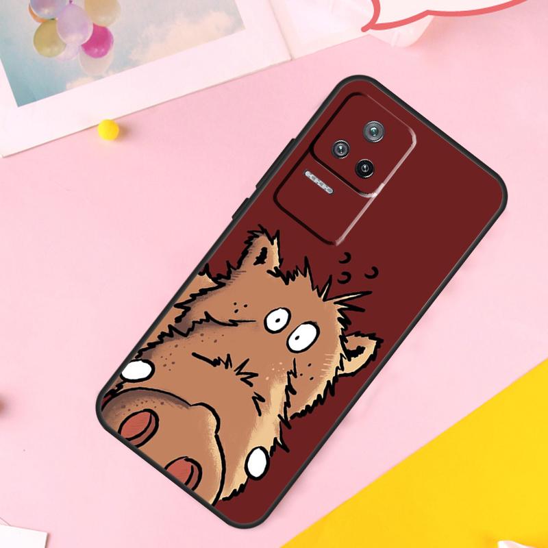 Süßes Wildschwein lustig Cartoon Hülle Für POCO M6 X6 Pro X3 X4 X5 M5s F3 F5 Xiaomi 14 Ultra 12 13 Lite 11T 12T 13T Pro Hülle