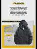 Men's Versatile Hooded Nylon Windbreaker: Lightweight Outdoor Casual Jacket