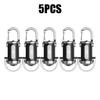 Mini Keychain Flashlight Rechargeable Pocket COB Working Light Outdoor Hook Emergency Warning Light for Camping Walking Hiking