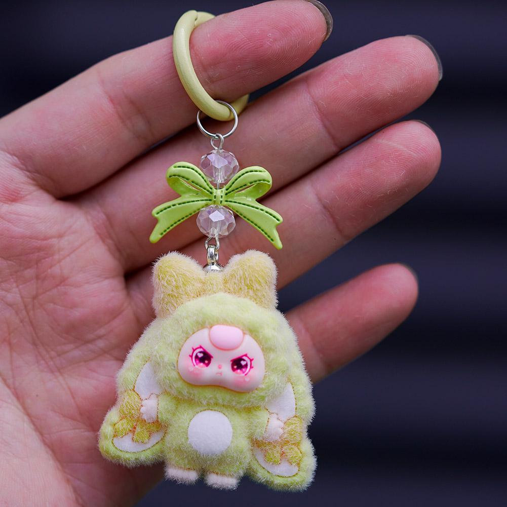 Mini Cartoon Babythree Keychain Cute Doll Gift Diy Pendant Accessories Decoration Kawaii Pendant Bag Pendant