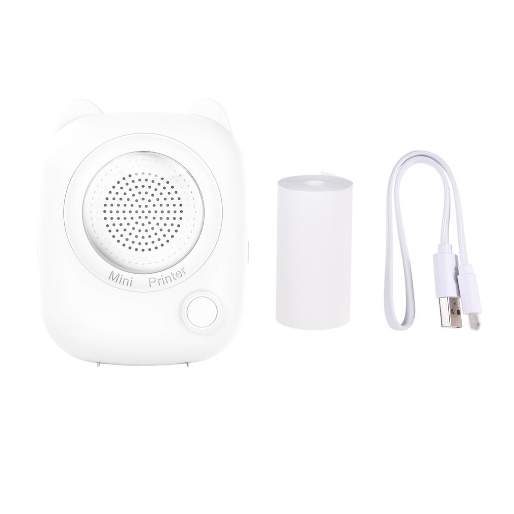 Mini Thermal Printer AI Voice Control Portable Photo Printing Machine Bluetooth Wireless Connect for Android and for