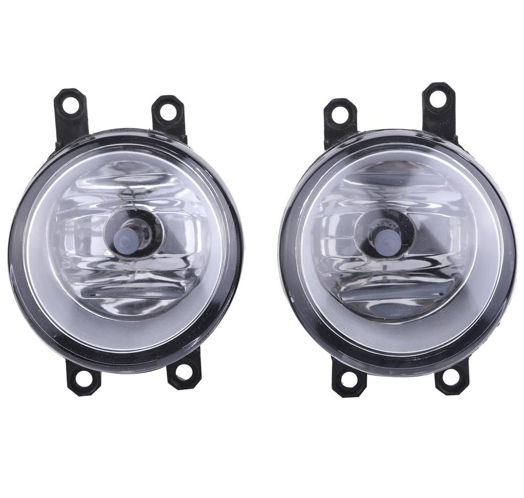 Toyota Fog Lamp Genuine Replacement Left and Right Set and Right Units, LED/HID Compatible, (Left Set)