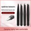 Stainless Steel Eyebrow & Beard Tweezers Set with Double Eyelid Stickers