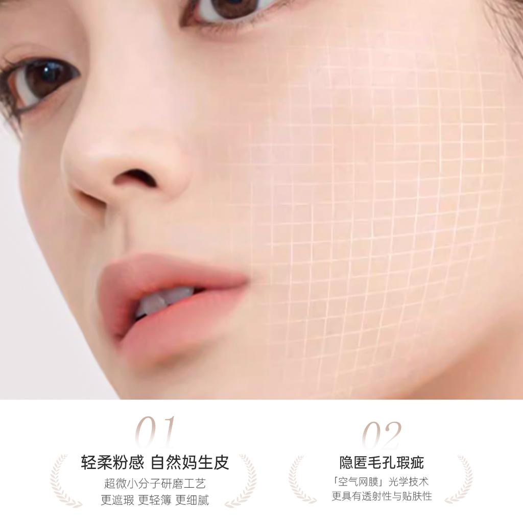 [One Box of Dual Core] Air Cushion BB Cream, Durable Concealer, Set Makeup, Foundation Make-up, Light and Thin, Suitable for Pregnant Women