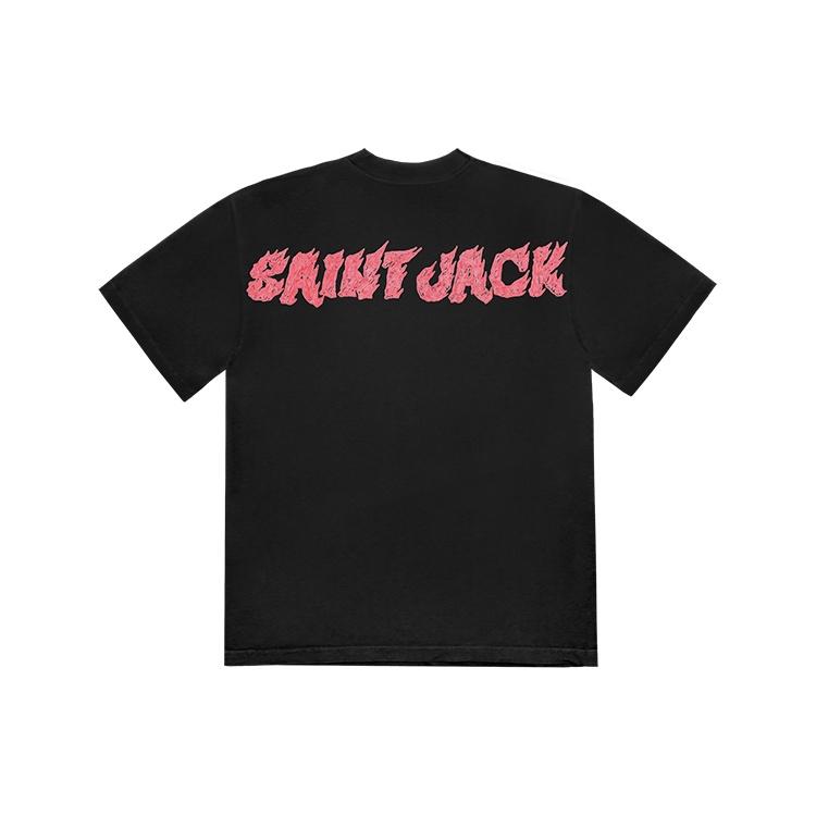 Travis Scott Utopia X St Michael 2B T-Shirt 'Black' Men's TSUT-SS28