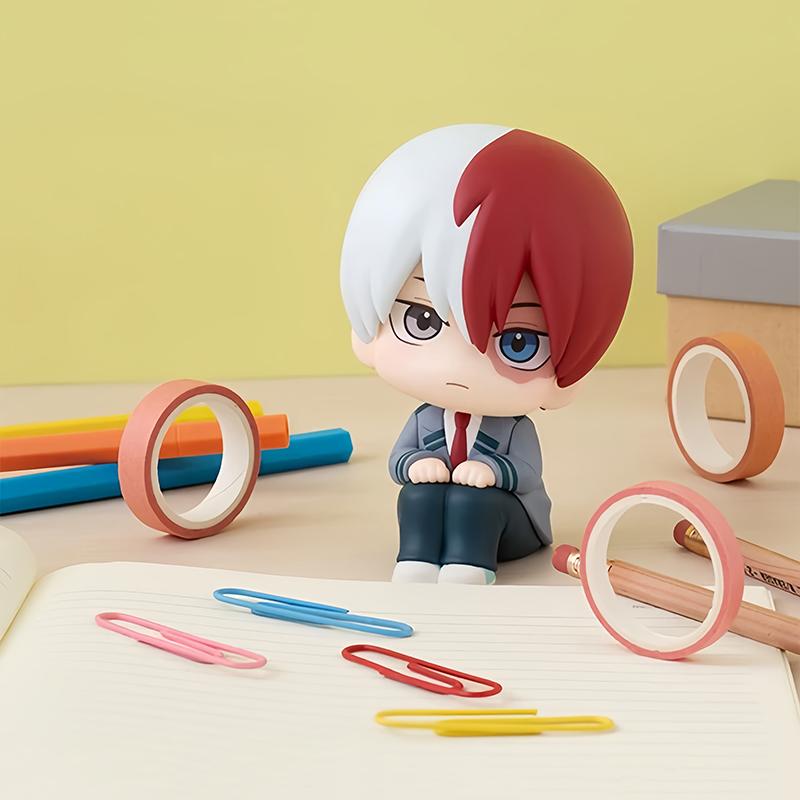 My Hero Academia Actionfiguren-Set - Midoriya Izuku Bakugo Katsuki & Todoroki So Anime Sammlerstücke für Geschenke