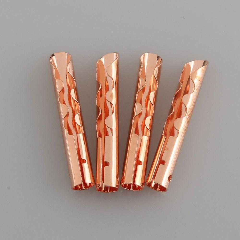 1Pcs Pure Copper Conductor BFA Z-Type Banana Plug Gold Silver Plated Terminal  Audio DIY Upgrade