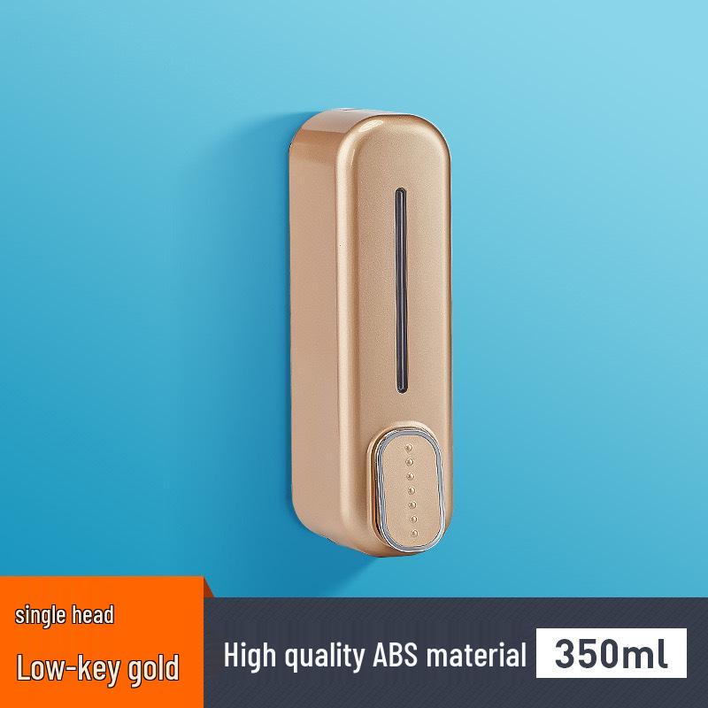 Wall-Mounted Manual Soap Dispenser for Shampoo and Shower Gel In Hotel Guest Bathrooms