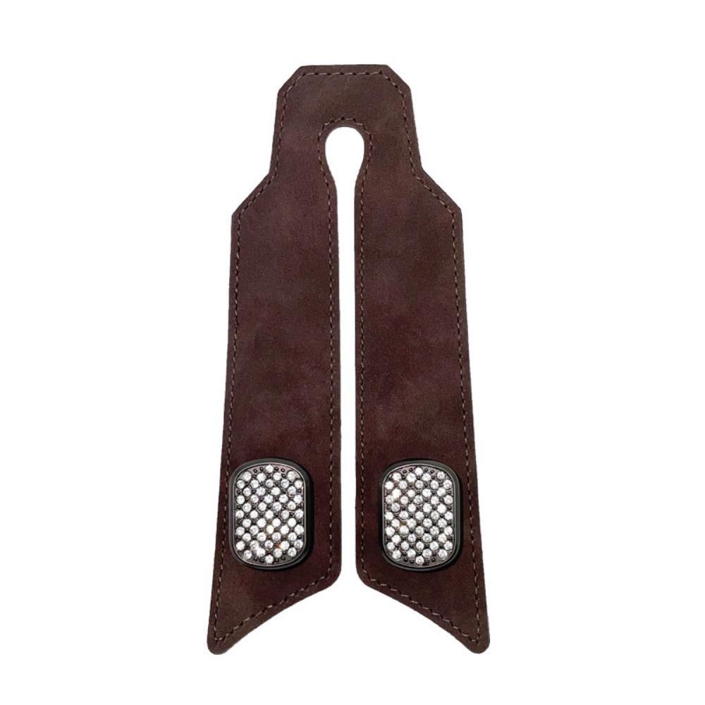 

Space-Saving Bling Car Headrest Hanger Universal Rear Seat Phone Holder Umbrellas Bling Brown