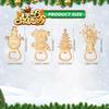 Gift Metal Christmas Bottle Opener Merry Christmas New Year Decor Beer Bottle Opener Santa Snowman Xmas Opener Restaurant Use