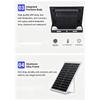 Solar Flood Light 25W IP67 Waterproof Shockproof Remote Control Energy Saving Outdoor Lighting for Farm Road