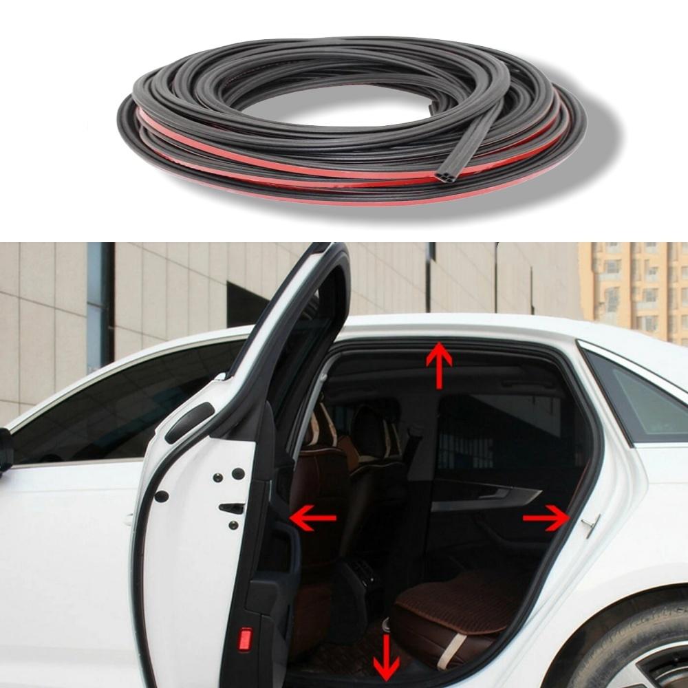 26M Car Waterproof Soundproof Sealstrip Double Layer Seal Strip for The Trunk Anti-collision Rubber Strips Auto Accessories