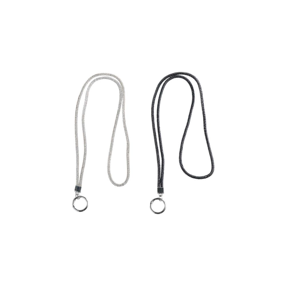 Rhinestone Rhinestone Phone Lanyard Bling Bling Crystal Neck Strap  Hanging Ornaments