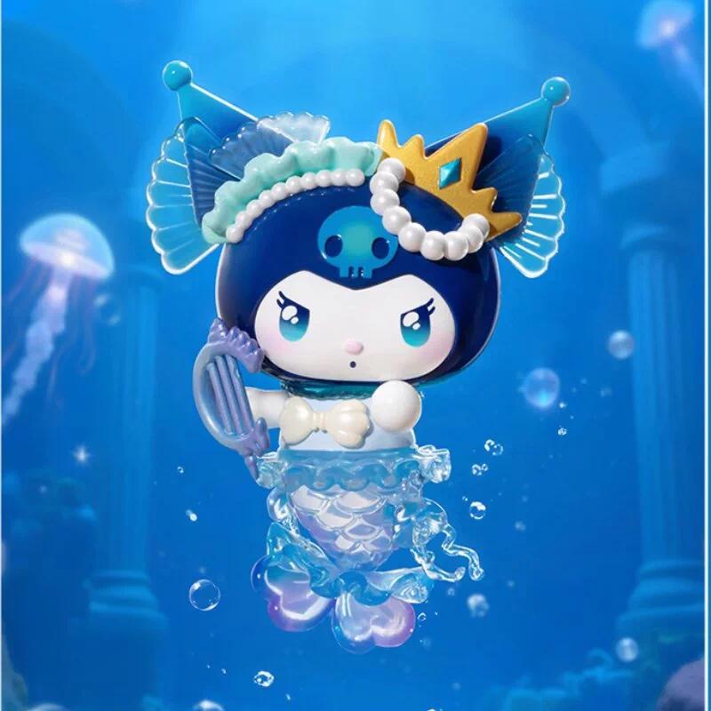 Toptoy Kuromi Deep Sea Secret Series Trendy Figurine Cute Doll Desktop Decor Ornament Gift For Adult Collectors