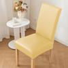PU Leather Chair Cushion Cover Waterproof Elastic Chair Cover Durable Chair Protectors  Home