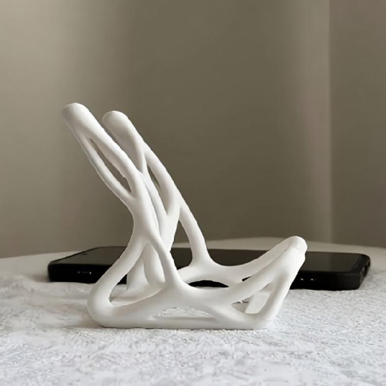 Hollow Out Design Phone Stand Creative Desk Decor For Smartphones Tablets Stable Holder Perfect Gift for Girl