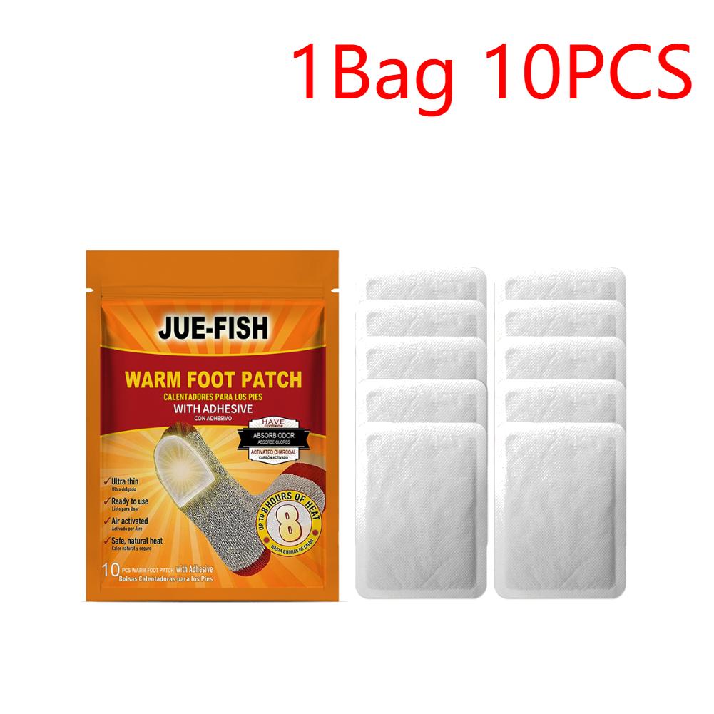 10-50 шт. Наклейки-грелки для тела и ног, активируемые воздухом, без запаха, горячие стельки, многофункциональные грелки для ног для рыбалки, охоты