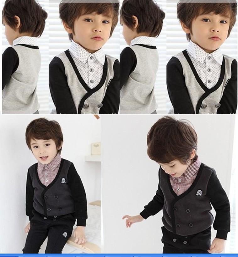 Girls' Korean-Style Lace Pearl Cotton Long-Sleeve T-Shirt for Spring and Autumn