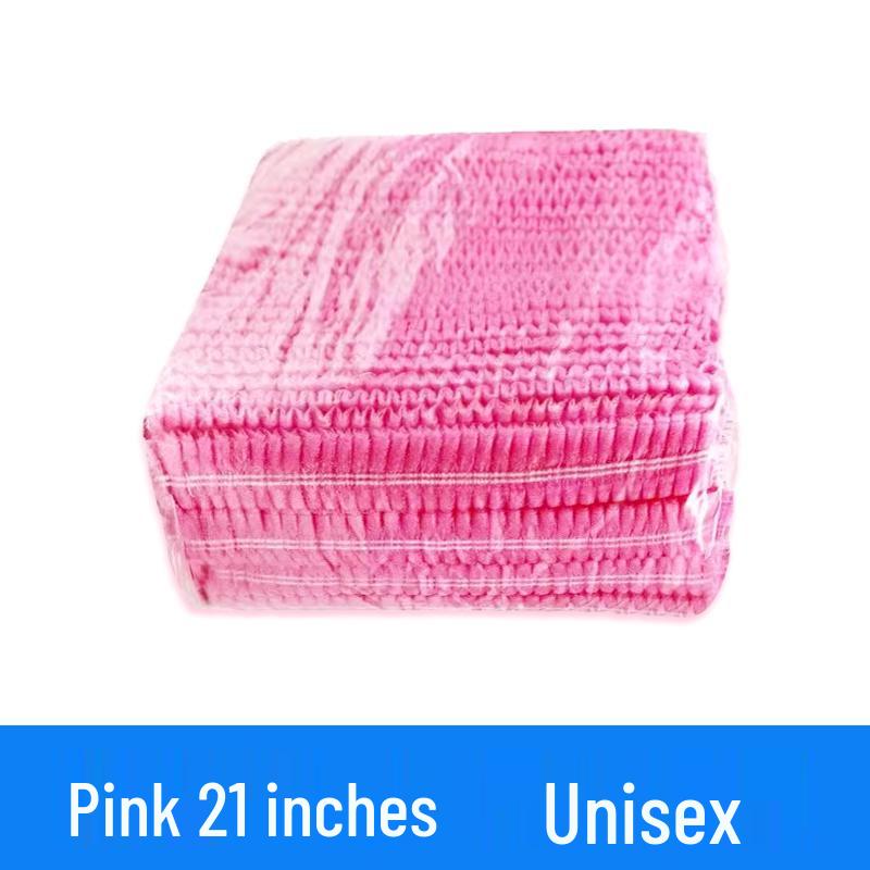 1000 Stück Einweg-Vlies-Küchenhauben - Atmungsaktiv, Staubdicht, Gestreifte Netzhauben