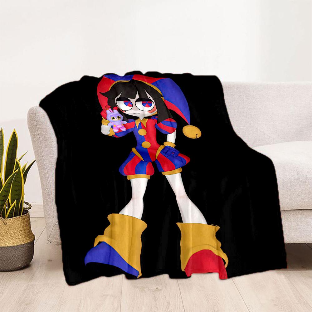 Digital Circus13 Blankets Are Suitable for Living Rooms,making Them an Ideal Choice for Outdoor Travel and Gifts.