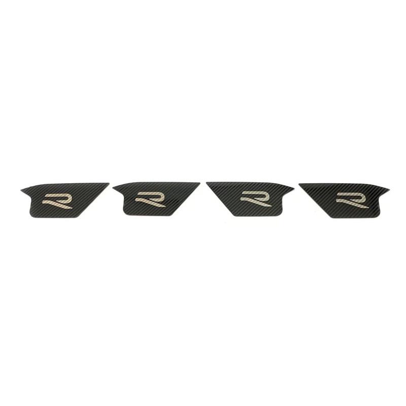 For VW Volkswagen Golf8 Golf 8     Body Cover Stainless Steel Door Inner Internal Handle Bowl Frame Lamp Armrest