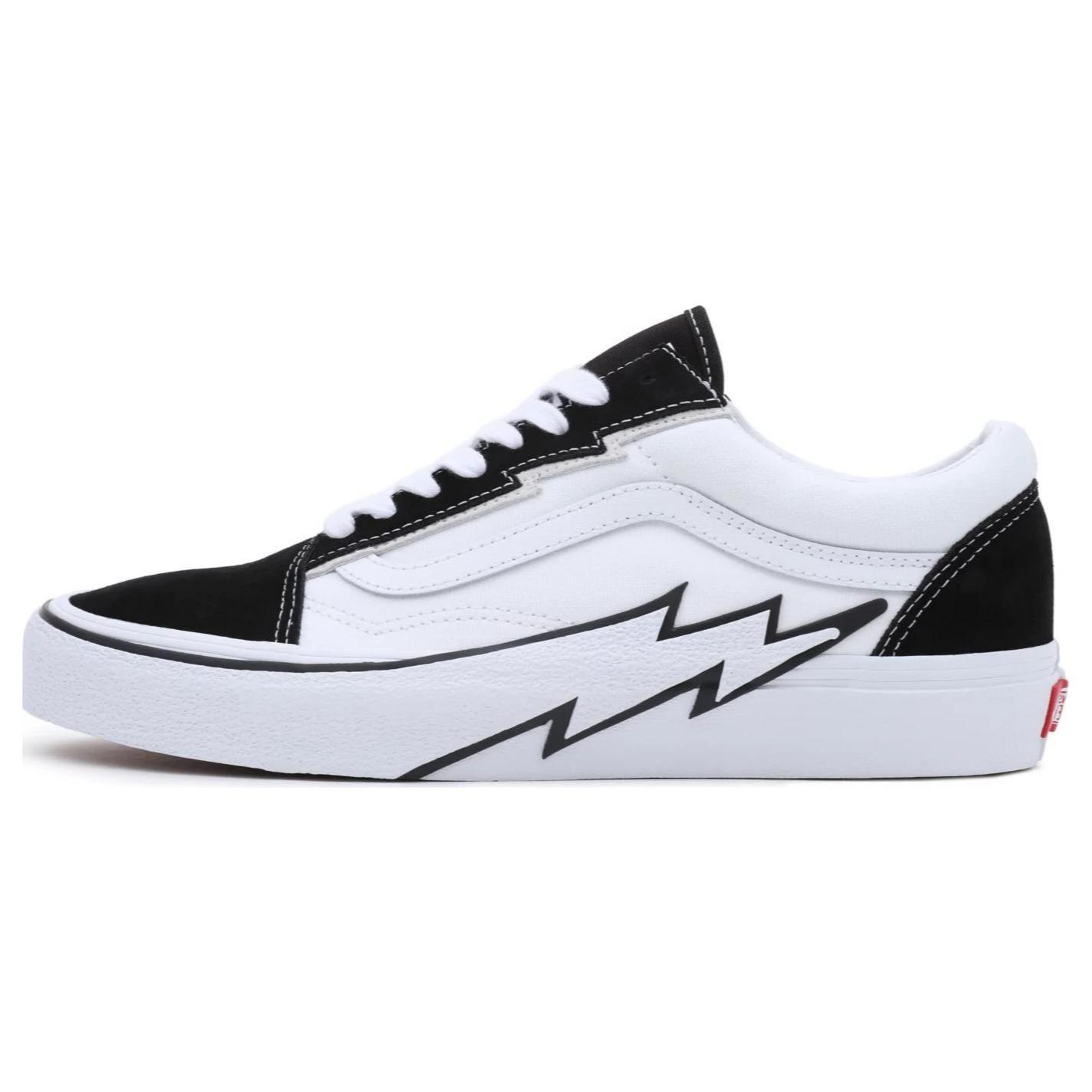 Vans Old Skool 2-tone Bolt White Black Men s VN0009Q5BMW EU 42