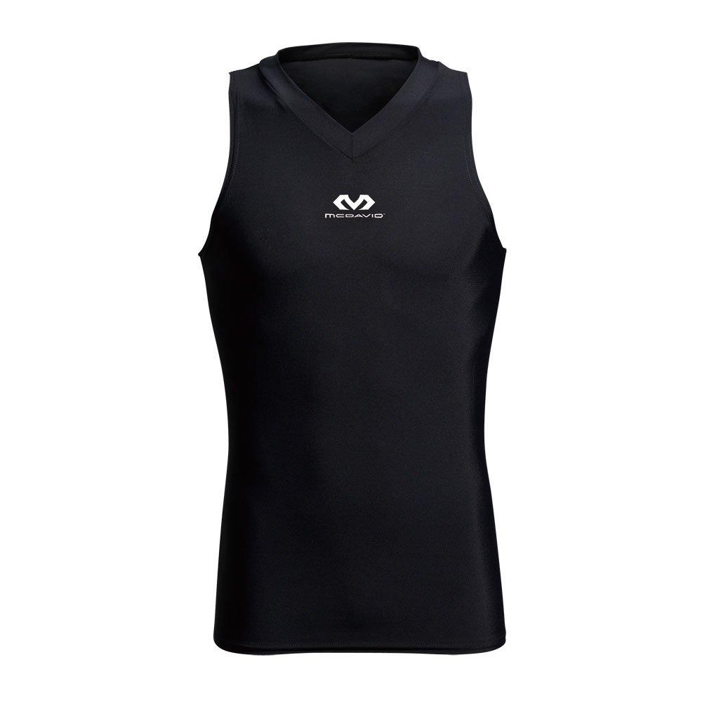 

Compression Innerwear Tank Top M885 Compression Sweat Wicking Quick Drying Performance Fatigue M Black Sports Training Basketball [McDavid] V-Tank чорний