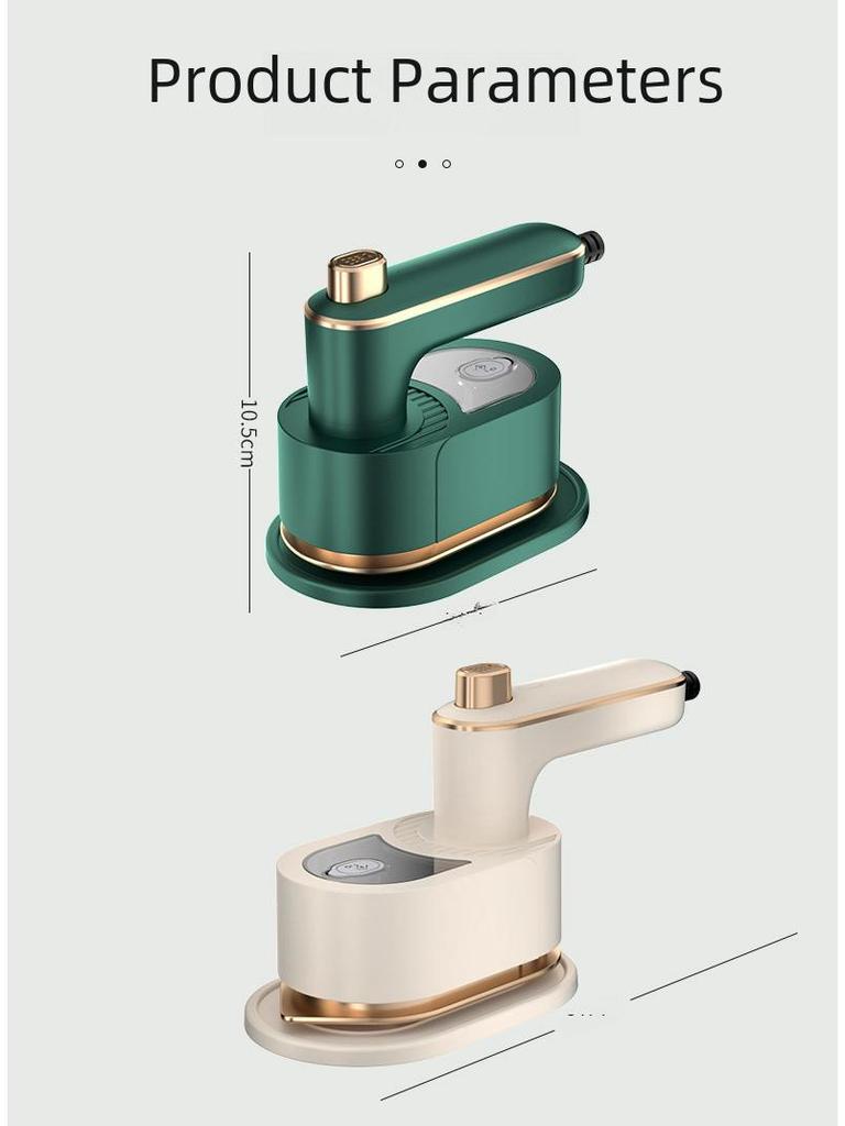 Přenosná ruční elektrická žehlička - Ideální pro domov, kolej a cestování. Ideální dárek!