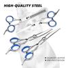 Professional Stainless Steel Pet Grooming Scissors - Safe and Anti-Scratch for Cats and Dogs