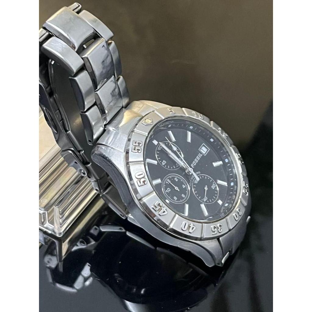 Used [Obon Limited Price Reduction] FOSSIL Men's Watch Silver
