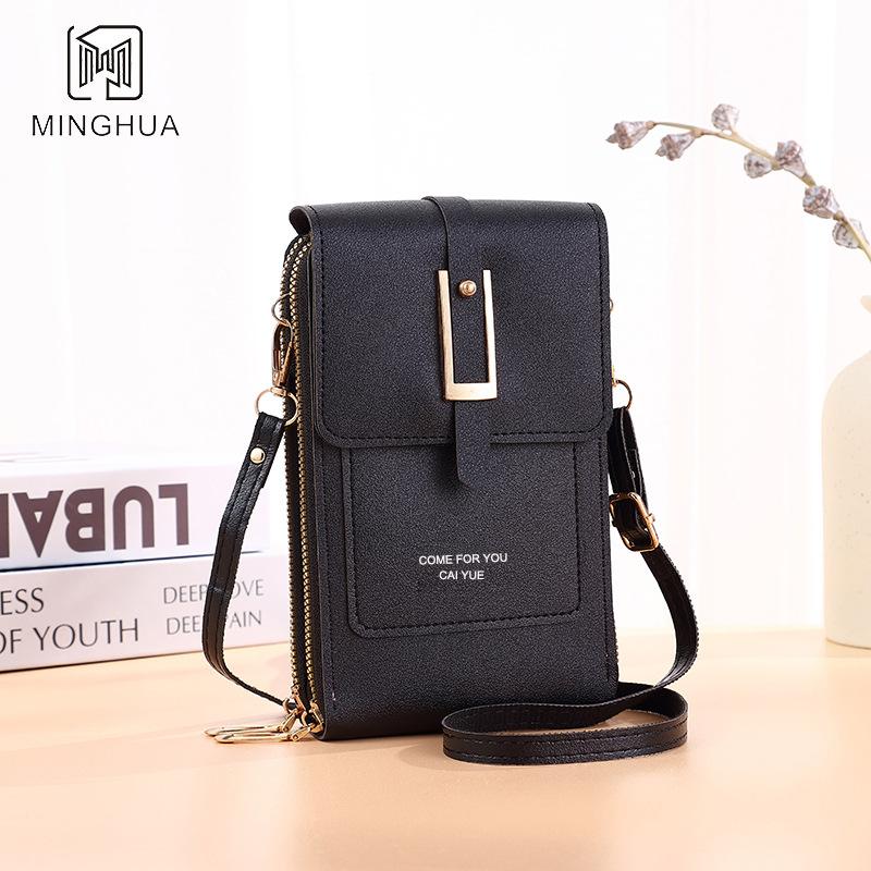 Mobile phone bag, women's crossbody bag, lightweight mini women's shoulder bag, touch screen