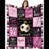 Soccer Throw Blanket Ultra Soft Flannel Gift for Soccer Fans Girls  Women X Perfect for Kids and Adults