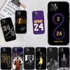 BF77 K-Kobes 24-8 Soft Shell Phone Case for iPhone 16 15 14 13 12 Pro Max Plus Mini