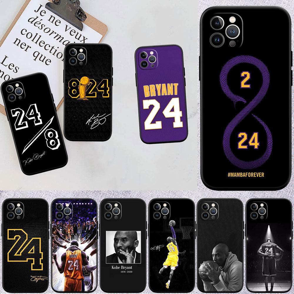 BF77 K-Kobes 24-8 Soft Shell Phone Case for iPhone 16 15 14 13 12 Pro Max Plus Mini