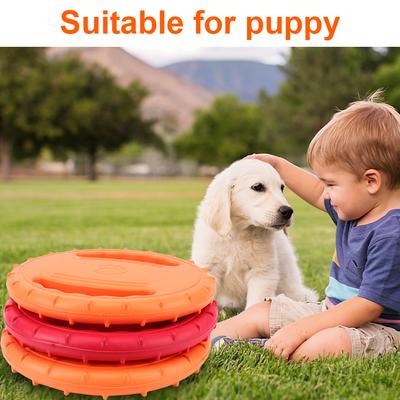 Chewing Flying Saucer Foam Puppy Interactive Puzzle Tool Cat Toy Dog Fashion Pet Training Toy