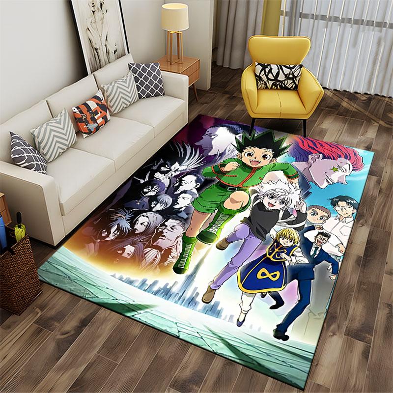 Anime Group Heroic Adventure Suitable As a Non-slip Mat for the Living Room or Bedroom Sofa