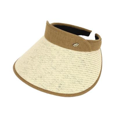Lcate Women's Sun Cap UV Protection Brim Straw Hat Sun Visor LPH026