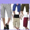 Shorts Cargo Militares de Combate e Caminhada Estilosos para Homens Com Múltiplos Bolsos Funcionais