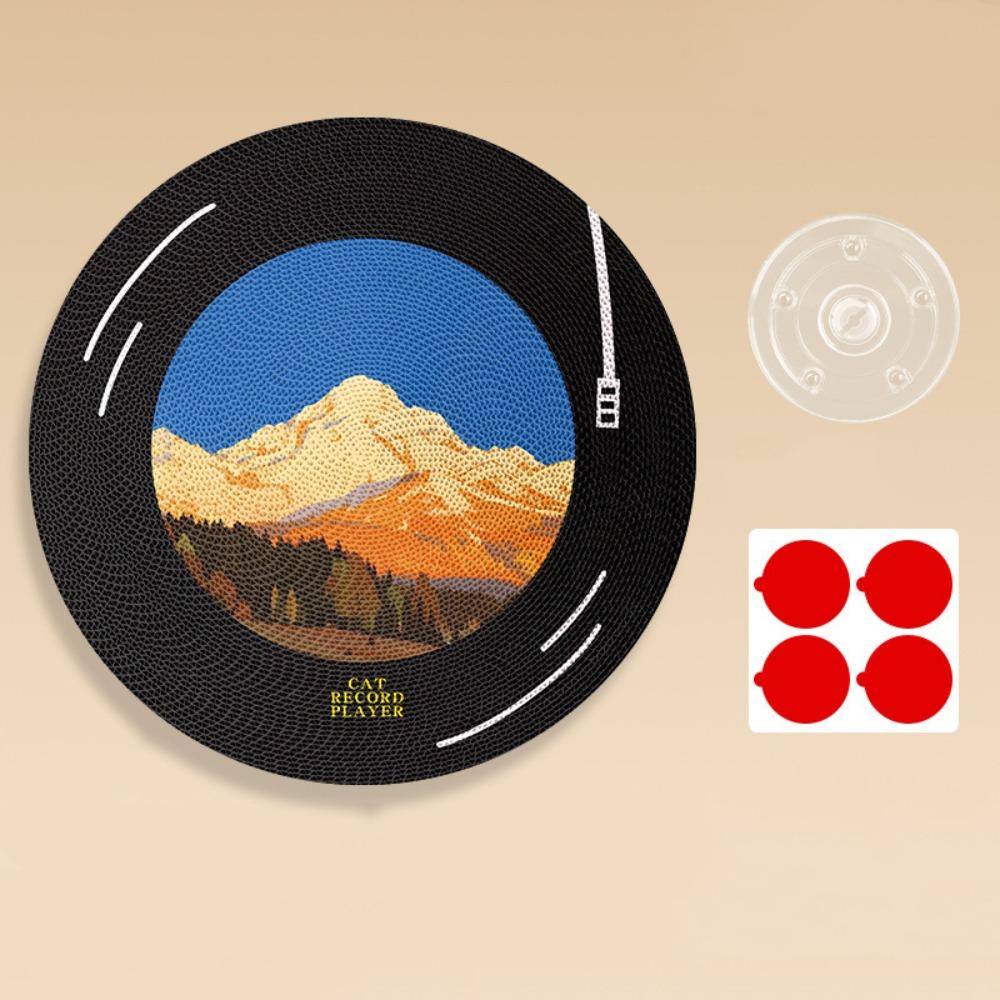 360-Degree Rotation Self-adhesive Cat Scratching Pad Scratch Resistant Cat Scratch Mat  Indoor