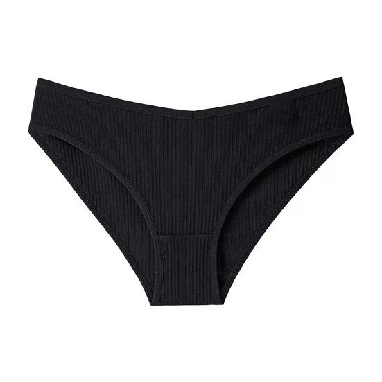 Women Underpants Mid Waist Butt-lifted High Elasticity Solid Color Soft Breathable Anti-septic Moisture-wicking Lady Panties Briefs