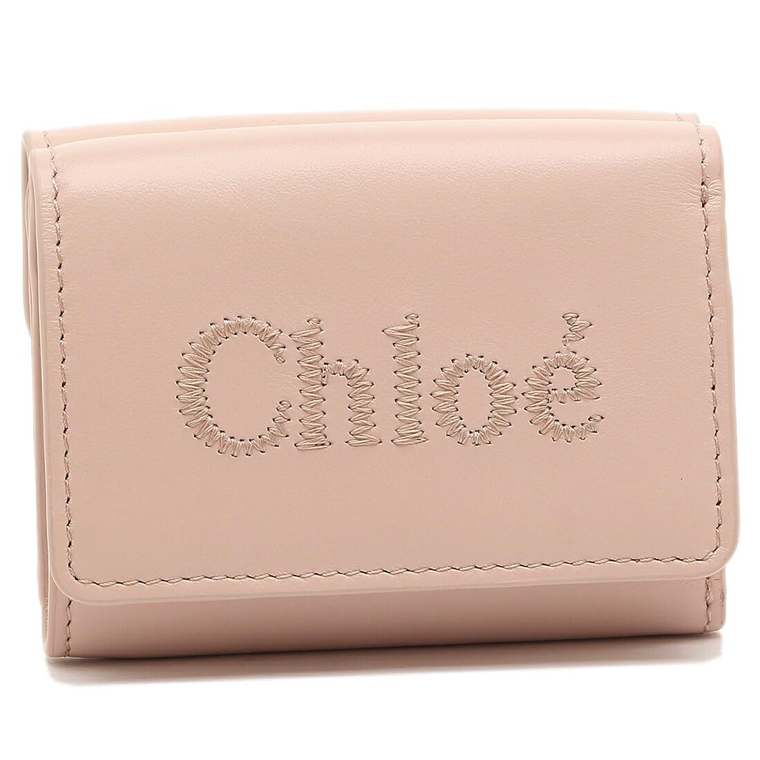 

Trifold Wallet Sense Mini Wallet Pink CHC23AP875I10 6J5 [Chloe] Women s [Item] бежевий