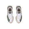 Li Ning Cargo Shock Absorption Low Top Sports Casual Shoes Women Sneakers White Green AGCS262-1