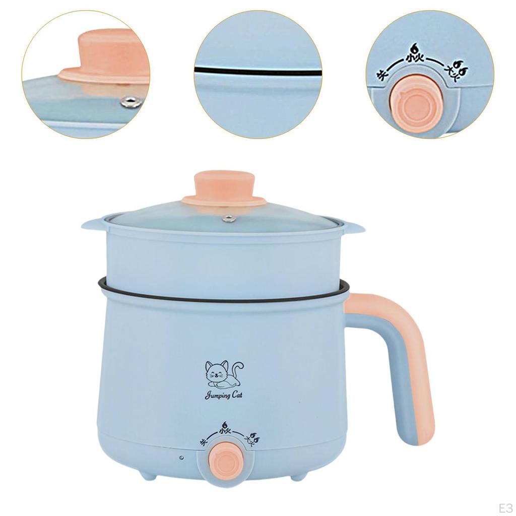 1,8L Elektrischer Kocher für Ramen und Nudeln Tragbarer Kochtopf