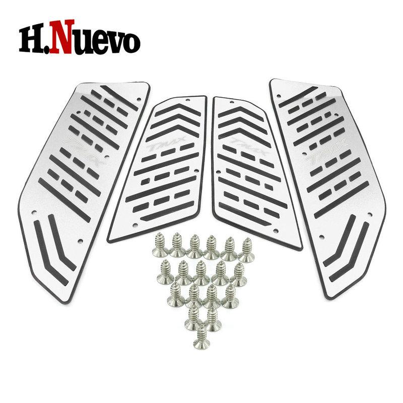 Pentru Yamaha Tmax560 Tech MAX TMAX 560   TMAX530 SX DX Accesorii Motocicletă Suport pentru picioare Acoperire Pad Suport pentru picioare Covoraș 4 BUC