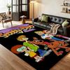 Scoobydoo Spooky Night Adventure Patterned Rug Soundproof Noisereducing Carpet For Bathroom Kitchen Home Party Decor Christmas Gift
