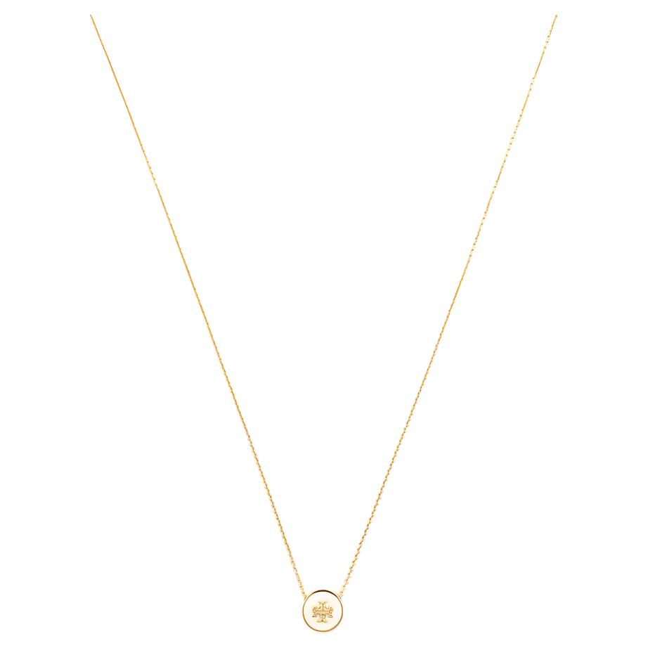 Tory Burch Kira Pendant Design Necklace Women necklace Gold 905497001 F,Gold