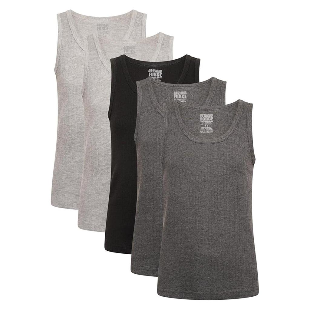 Heatforce Childrens/Kids Thermal Vest Top (Pack of 5)
