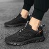 Spring New Fashion Fly-woven Breathable Sports Running Shoes Student Simple Casual Shoes Men